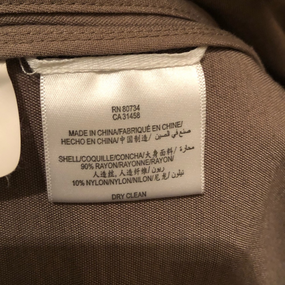 BCBGMaxAzria Mocha Ruffle Jacket - Picture 9 of 9
